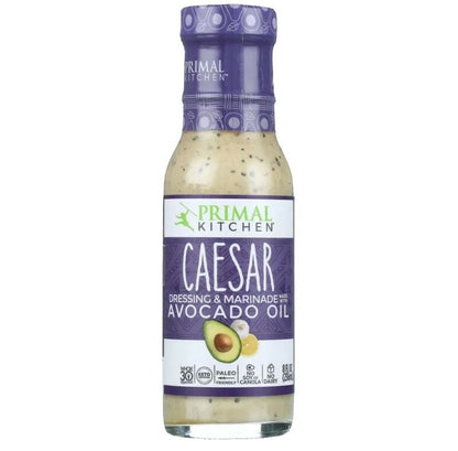 Primal Kitchen Caesar Dressing & Marinade,8 fl oz Whole 30 Paleo Keto Dairy Free