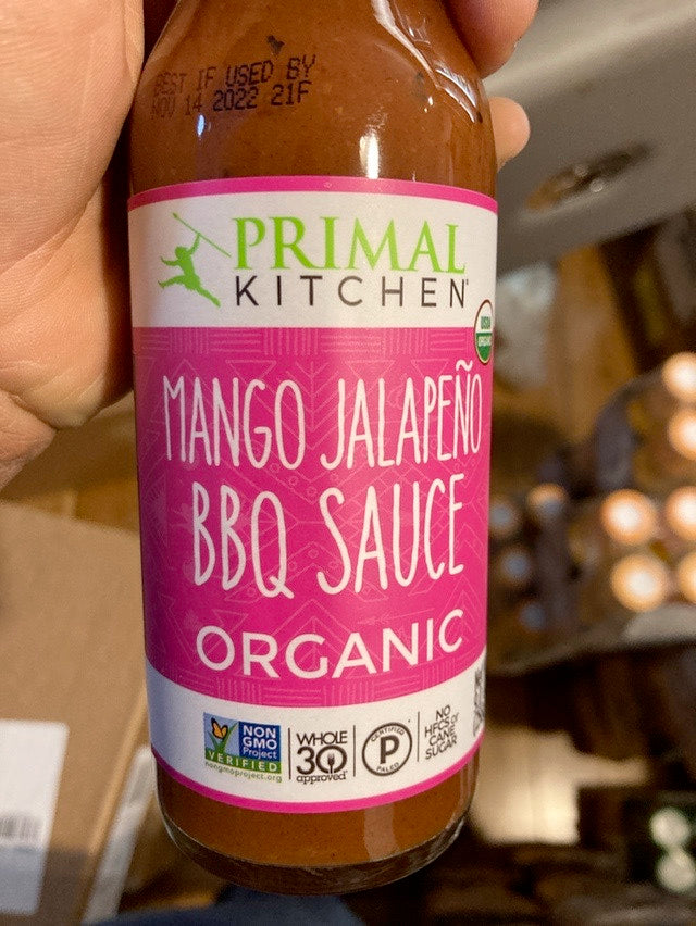 Primal kitchen mango jalapeno bbq sauce