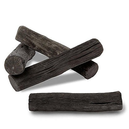 BLACK + BLUM Charcoal Water Filter Sticks | Charcoal Filter Hydration Old Japanese Tradition, Lasting 6 Months Each, Wood Black (4 Piece)