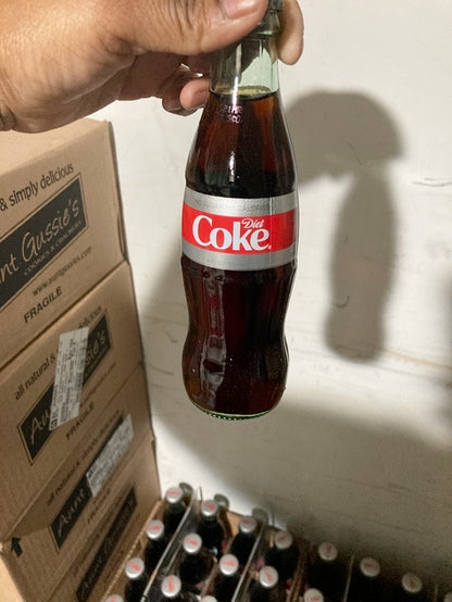 Diet Coke 8 oz Glass Bottle Pack of 24