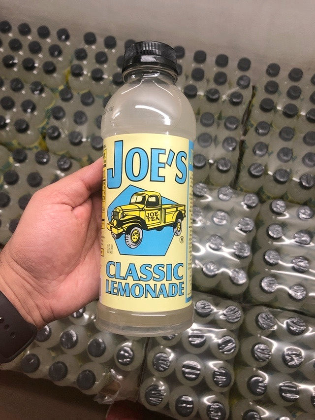 Joe Tea Plastic 18 oz - Flavor Classic Lemonade (Case pack of 12)