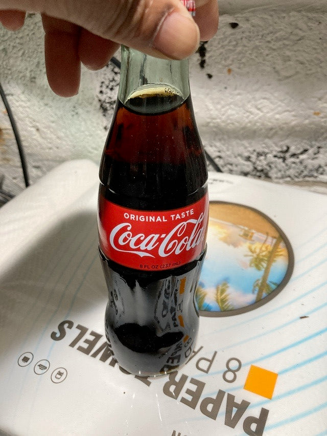 Classic Coca Cola coke 8 oz Glass Bottle 4 6 packs