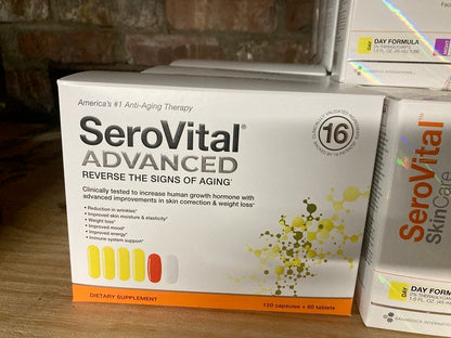 SeroVital Advanced Dietary Supplement 120 Capsules+60 Tablet