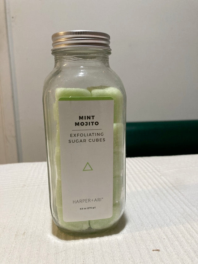 Harper +Ari Mint Mojito Exfoliating Sugar Cubes 9.5 oz