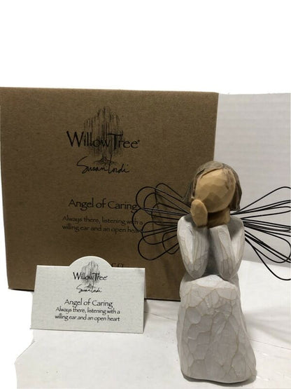 Willow Tree ANGEL OF CARING, Always There With Willing Ear & Open Heart,