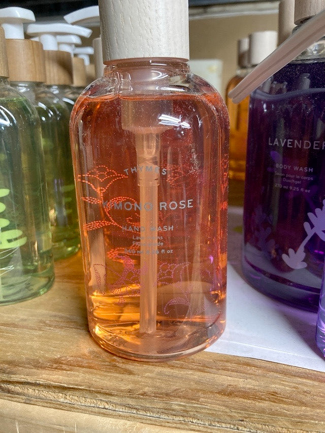 Thymes Kimono Rose Hand Wash 8.25 oz