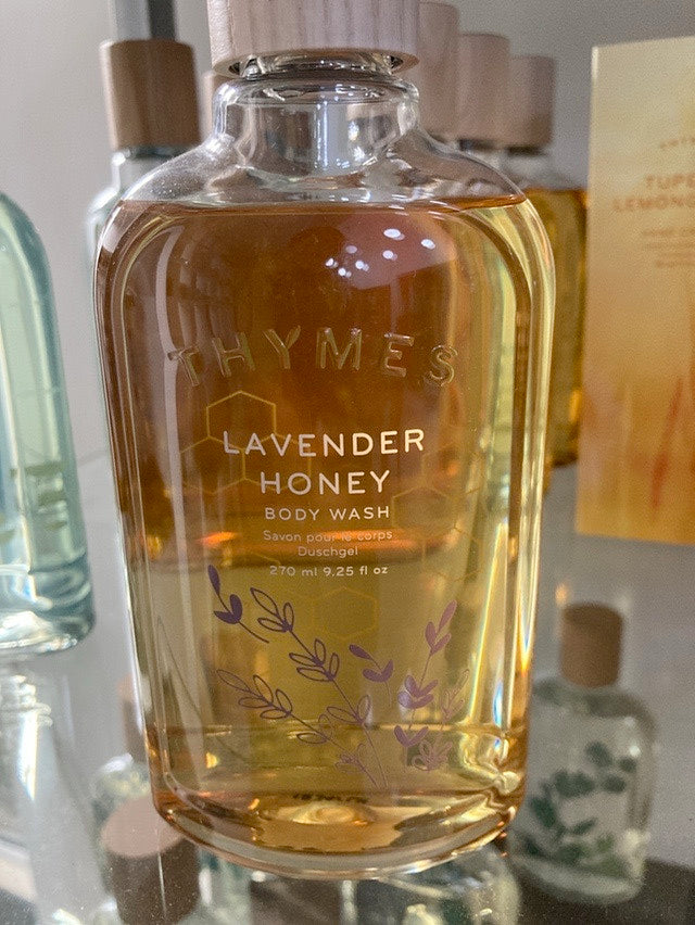 Thymes Lavender Honey Body Wash 9.25 oz