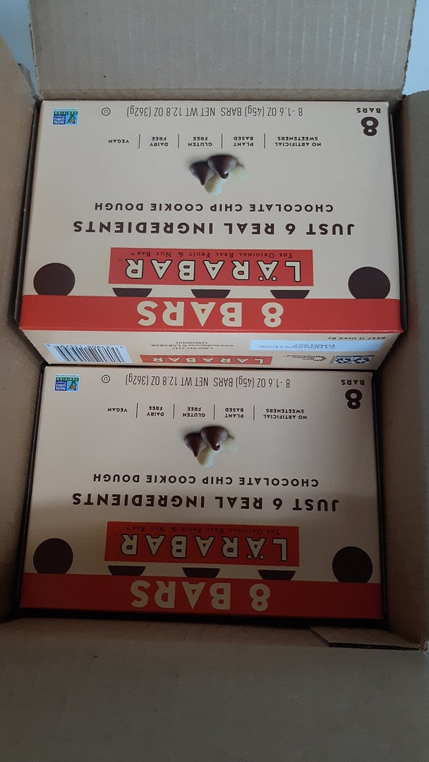 Larabar Chocolate Chip Cookie Dough (8 Bars) 12.8OZ