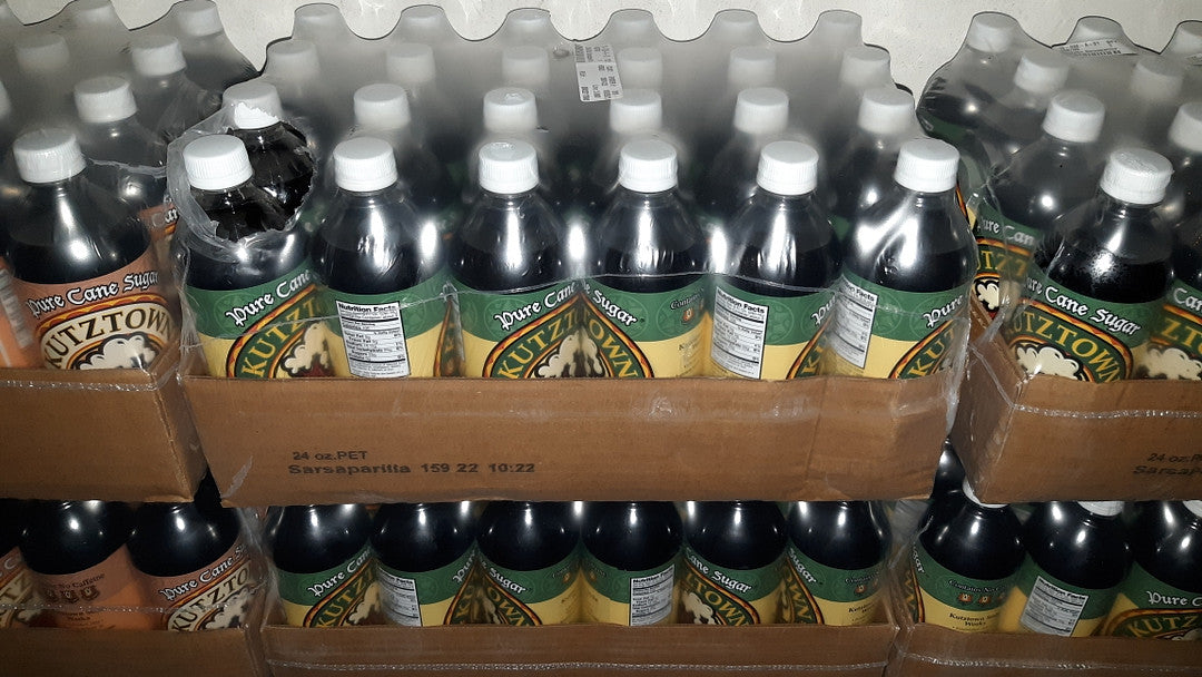 Kutztown Soda (Sarsaparilla) Case Pack Of 24/24 oz Bottles
