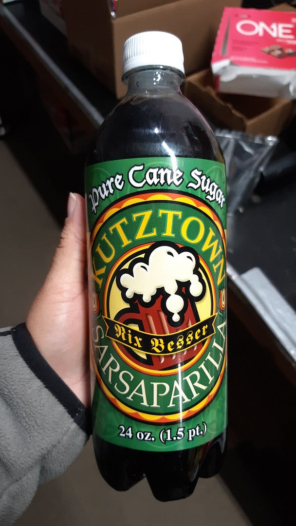 Kutztown Soda (Sarsaparilla) Case Pack Of 24/24 oz Bottles
