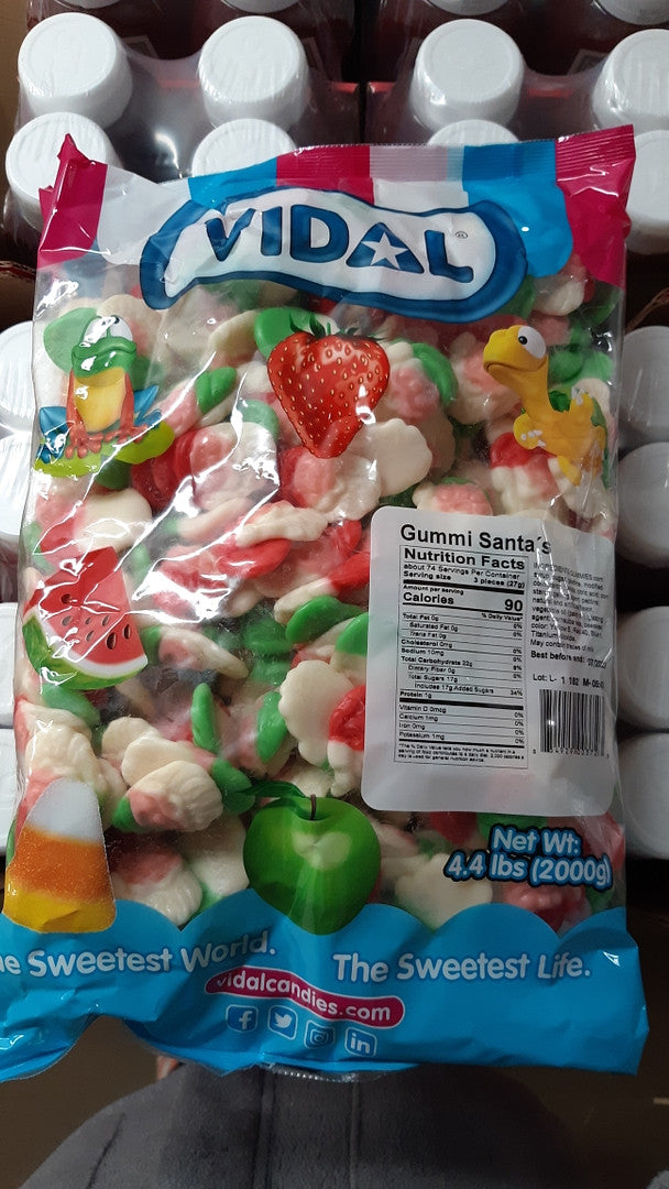 Vidal Gummi Santa's 4.4 LBS