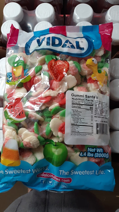 Vidal Gummi Santa's 4.4 LBS