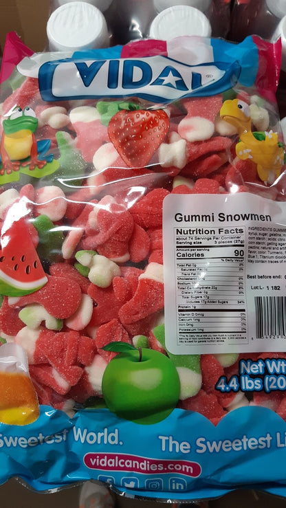 Vidal Gummi Snowmen 4.4 LBS