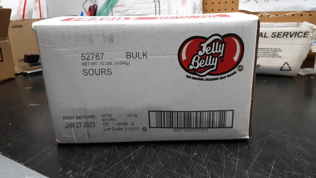 Jelly Belly Sour Jelly Beans, 5 Flavor Mix, 10-Pound Box