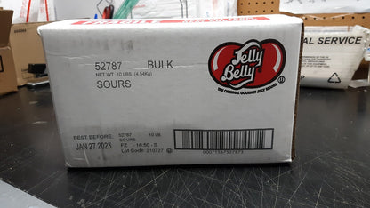 Jelly Belly Sour Jelly Beans, 5 Flavor Mix, 10-Pound Box