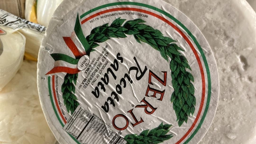 Zerto Ricotta Salata Cheese Wheel 7 lbs