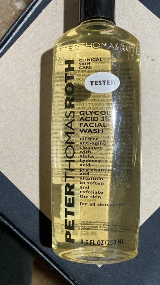 Peter thomas roth glycolic acid 3% facial wash