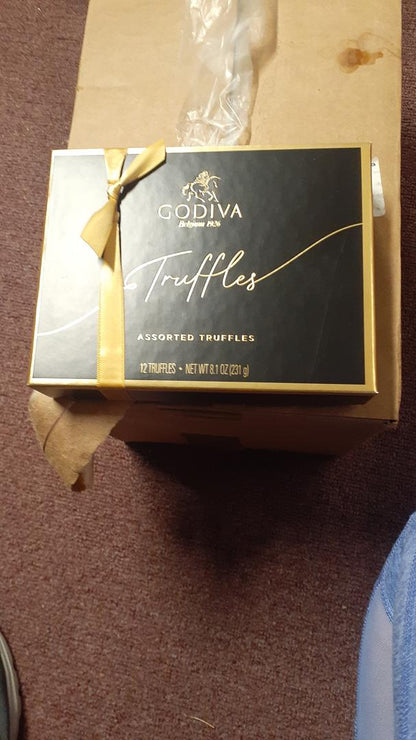 Godiva Signature Assorted Truffles 8.1 oz (12 Piece in each box)