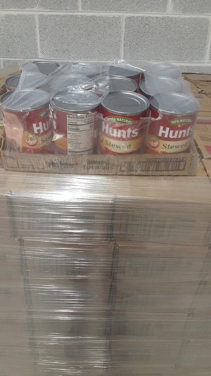Hunts Stewed Tomatoes 14.5 oz cans( Case Pack of 12)