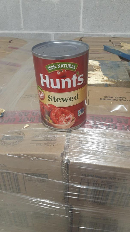 Hunts Stewed Tomatoes 14.5 oz cans( Case Pack of 12)