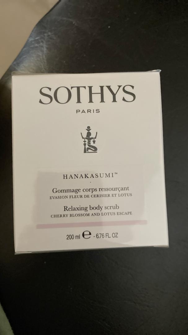 Sothys Relaxing Body Scrub - Cherry Blossom & Lotus Escape 200ml Womens Skin