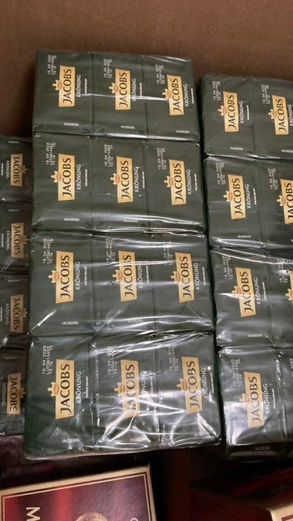Jacobs Kronung Ground Coffee 8.81 oz Pack of 12