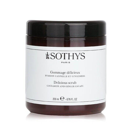NEW Sothys Delicious Scrub - Cinnamon & Ginger Escape 200ml Womens Skin Care