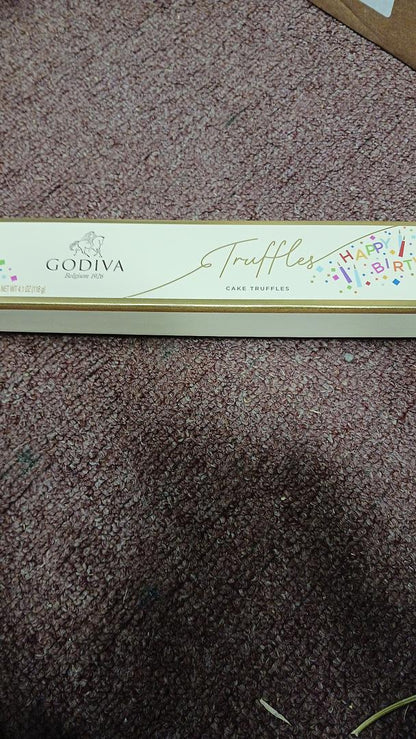 Godiva Cake Truffles 4.1 oz 6 Piece