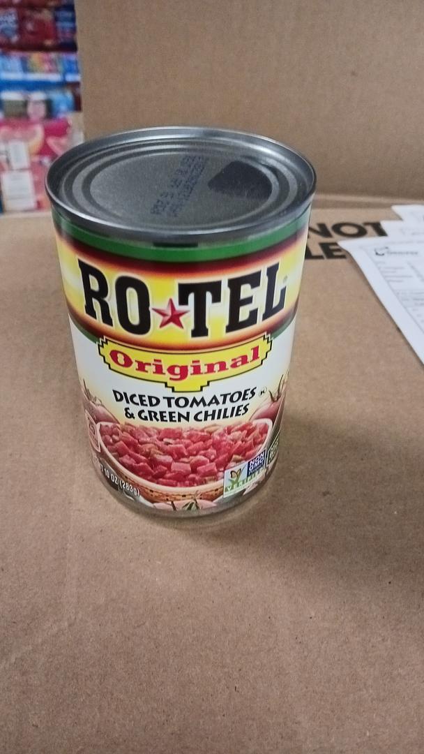 ROTEL Original Diced Tomatoes and Green Chilies, Keto Friendly, 10 Ounce