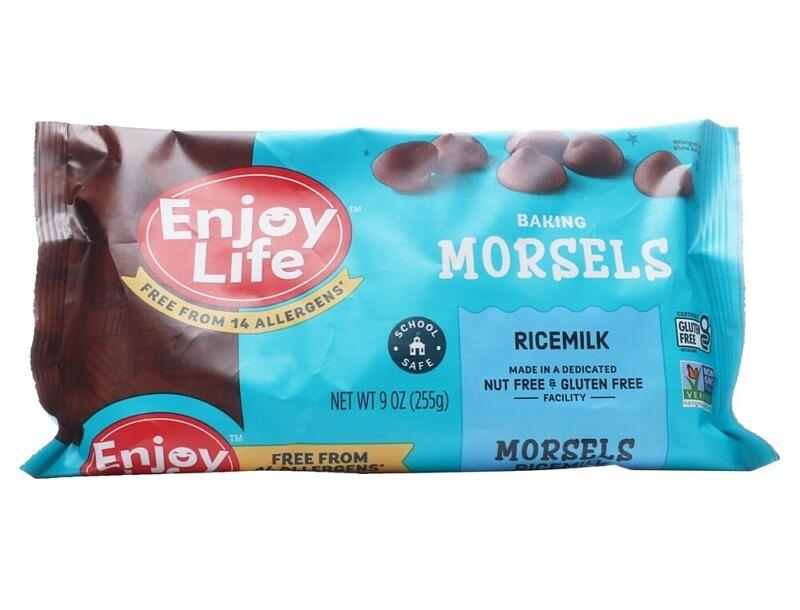 Enjoy Life Ricemilk Chocolate Baking Morsels 9 oz bags