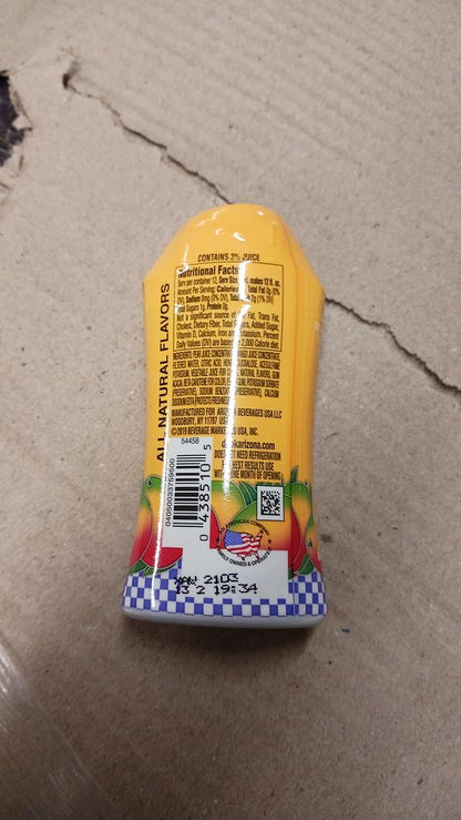 Arizona Mucho Mango Liquid Water Enhancer 1.62 oz bottles ( Case Pack of 12)