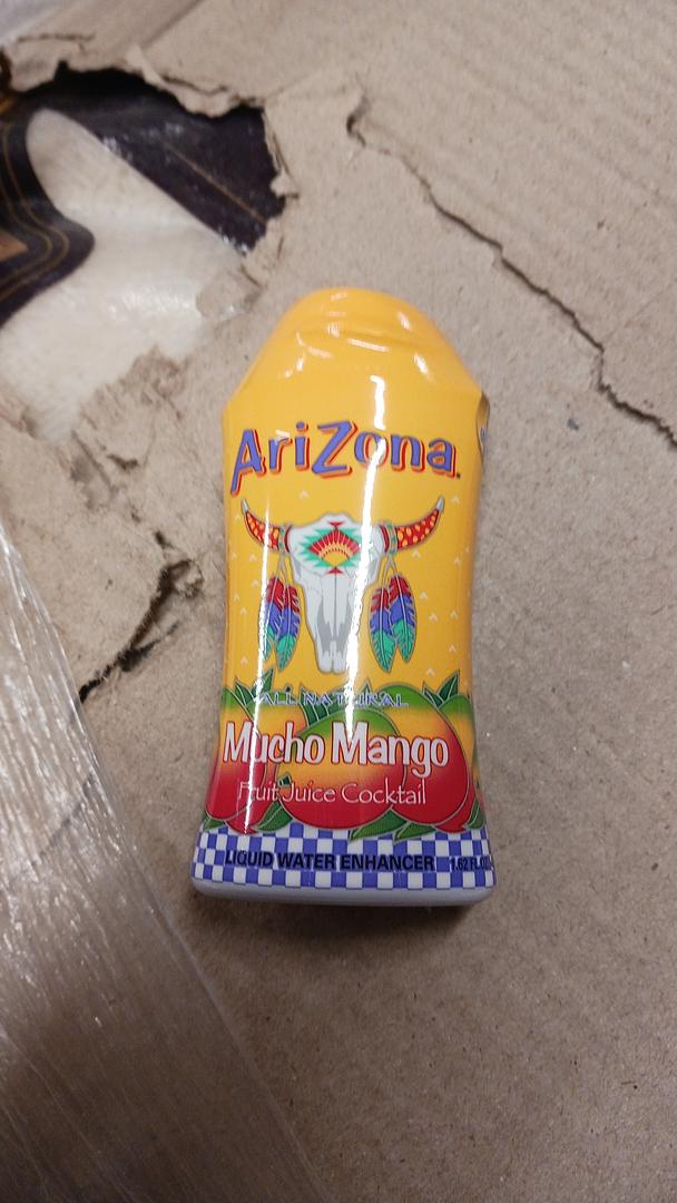 Arizona Mucho Mango Liquid Water Enhancer 1.62 oz bottles ( Case Pack of 12)