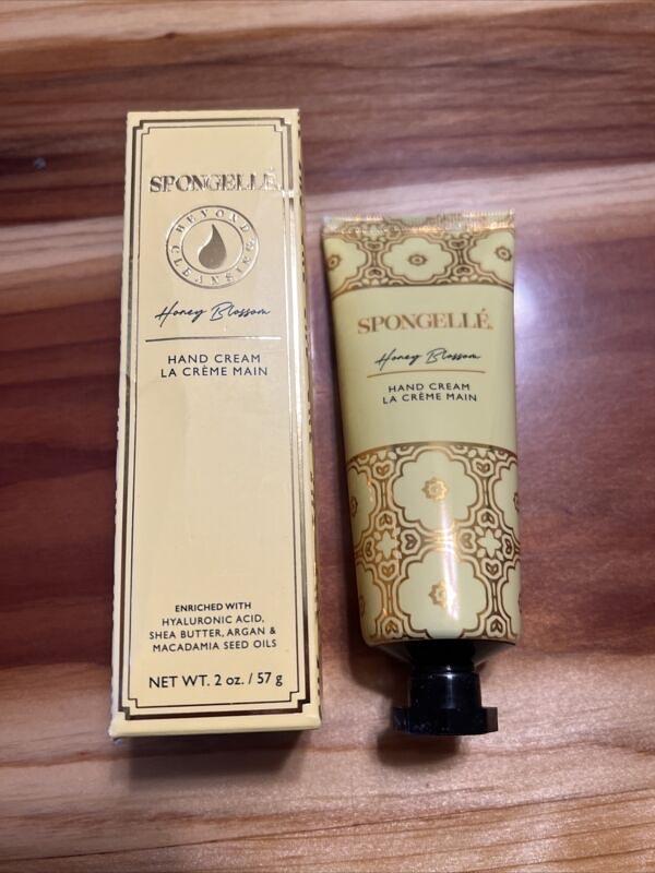 Spongelle Honey Blossom Hand Cream 2 Oz /57g Brand New in Box