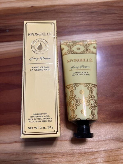 Spongelle Honey Blossom Hand Cream 2 Oz /57g Brand New in Box