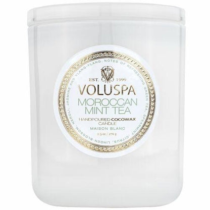 VOLUSPA MOROCCAN MINT TEA - 9.5 OZ Handpoured Cocowax Candle