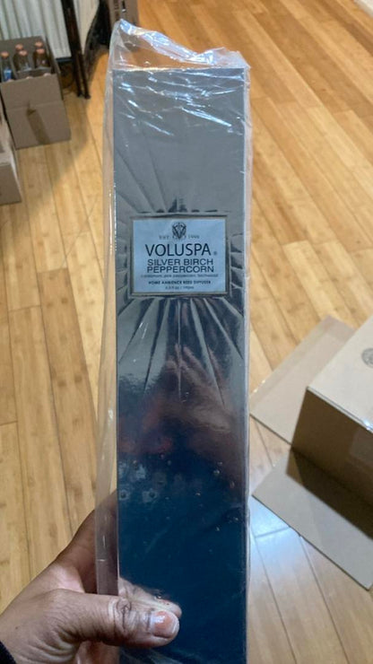 Voluspa Vermeil Silver Birch Peppercorn Diffuser 6 oz