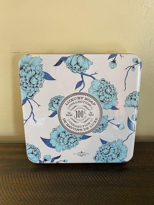 LA CHATELAINE Luxury Soap Collection Made with Organic Shea Butter (Set of 6)