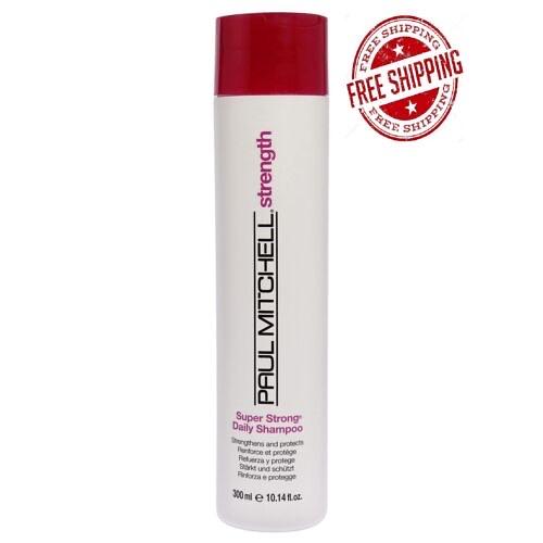 Paul Mitchell SUPER STRONG Daily SHAMPOO for Unisex 10.14oz / 300ml SHIPS FREE