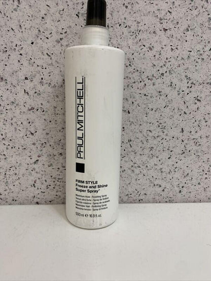 Paul Mitchell Firm Style Freeze and Shine Super Spray 16.9 oz new
