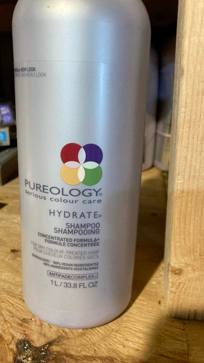 Pureology Hydrate Shampoo Liter 33.8oz