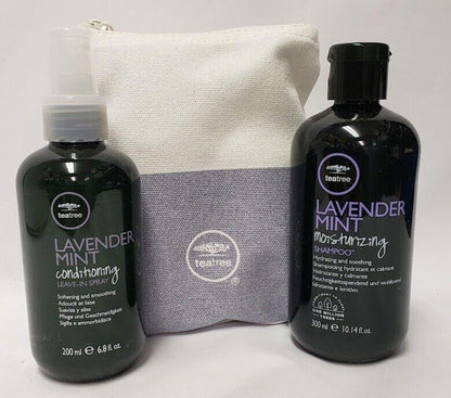 Paul Mitchell Tea Tree Shampoo 10.14 oz & Conditioning Spray Duo Lavender Mint