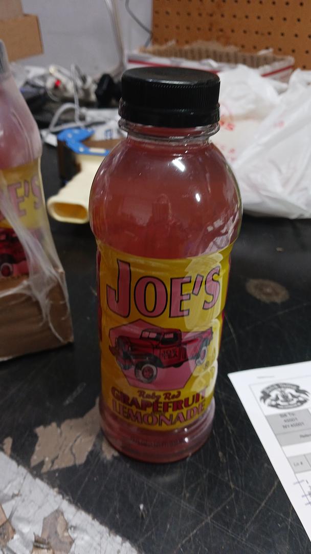 Joe Tea Ruby Red Grapefruit Lemonade 18 oz Plastic Bottles ( Case Pack of 12)
