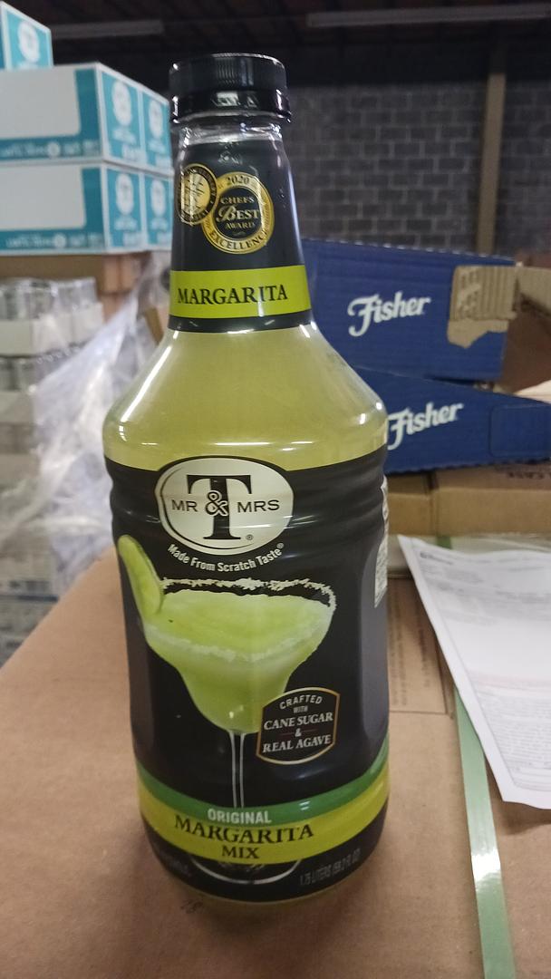 Mr & Mrs T Margarita Mix 1.75 liter bottle ( Case Pack of 6)