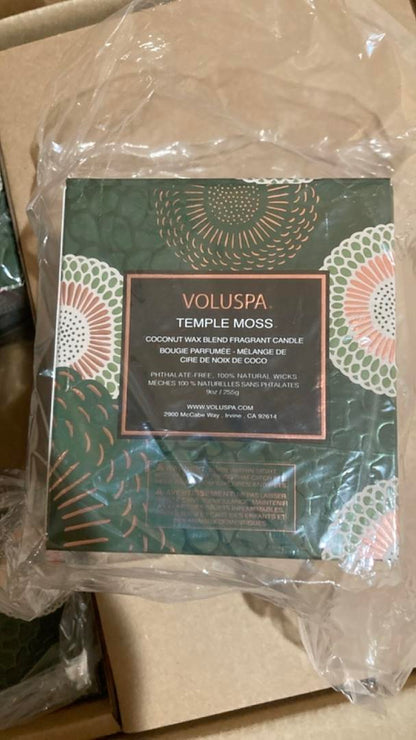 Voluspa Temple Moss 9.5 oz Classic Candle