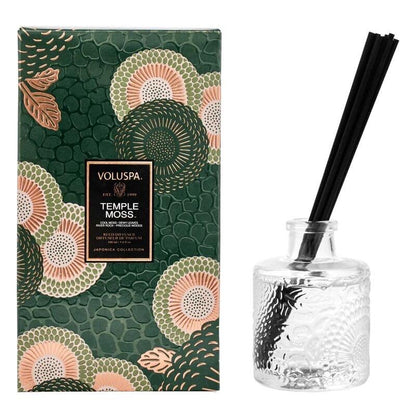 Voluspa Reed Diffuser TEMPLE MOSS