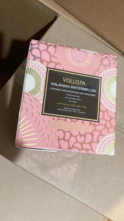 Voluspa Kalahari Watermelon Classic Candle 9 oz