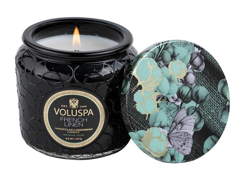 Voluspa French Linen 4.5 Ounces Petite Jar