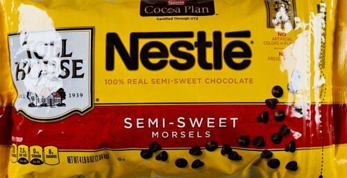 Nestle Toll House Semi-Sweet Chocolate Morsels Chips 4.5 lb bags