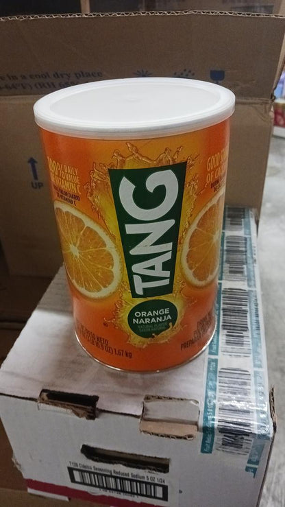Tang Jumbo Orange Drink Mix with Vitamin C 58.9 oz canister