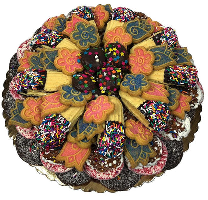 Gourmet Springtime Flower Cookies Platter – Best Cookies (5lb) 5 Pound